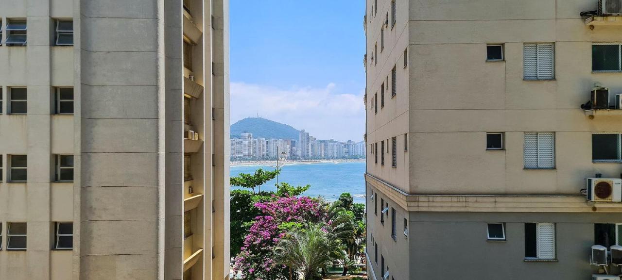 Apto Com Garagem E Lavanderia Em Frente A Praia Guaruja Luaran gambar