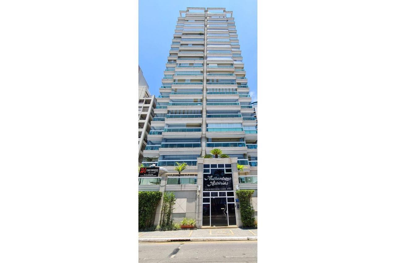 Apto Com Garagem E Lavanderia Em Frente A Praia Guaruja Luaran gambar