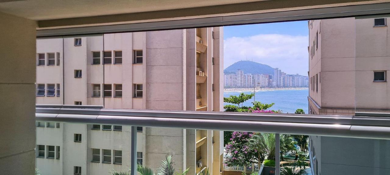 Apto Com Garagem E Lavanderia Em Frente A Praia Guaruja Luaran gambar